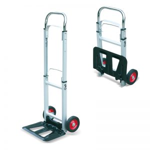 AT90 Prenosný hliníkový skladací vozík na prepravu vysokozdvižných vozíkov s vysokou nosnosťou
